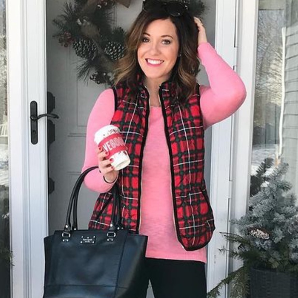 Pink Gap sweater